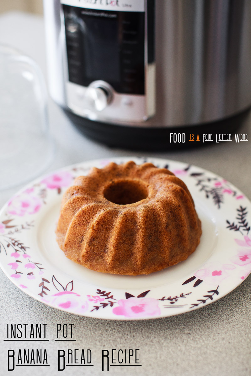 Instant Pot Banana Nut Bread Recipe