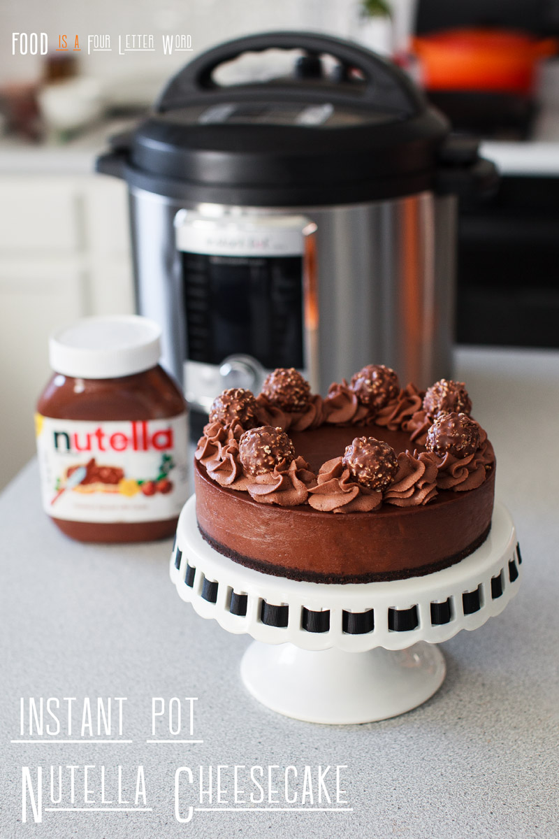 Instant Pot Nutella Cheesecake Recipe