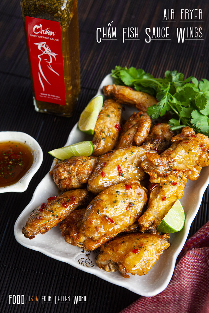 Air Fryer Vietnamese Chấm Fish Sauce Wings Recipe