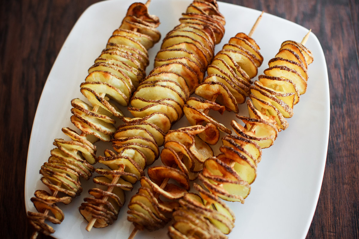 Air Fryer Tornado Potatoes Recipe - Instant Pot Vortex