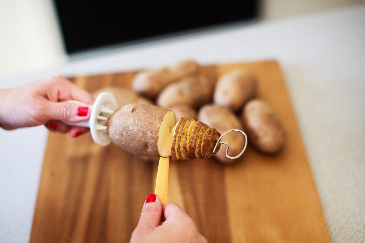 Air Fryer Tornado Potatoes Recipe - Instant Pot Vortex