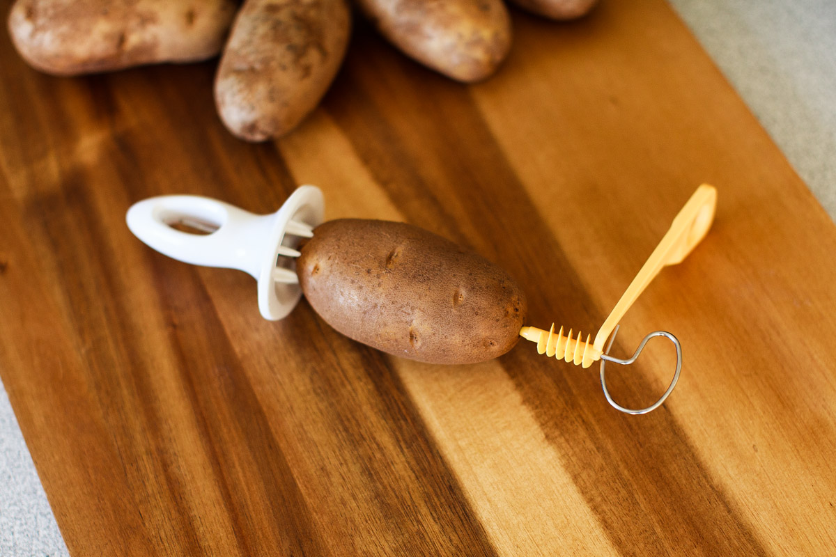 Air Fryer Tornado Potatoes Recipe - Instant Pot Vortex