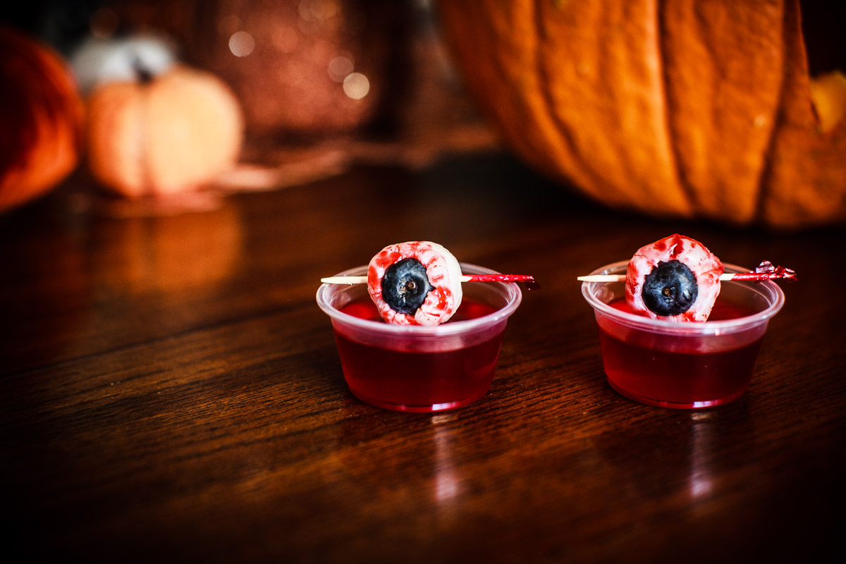 Bloody Eyeball Jello Shots Recipe for Halloween