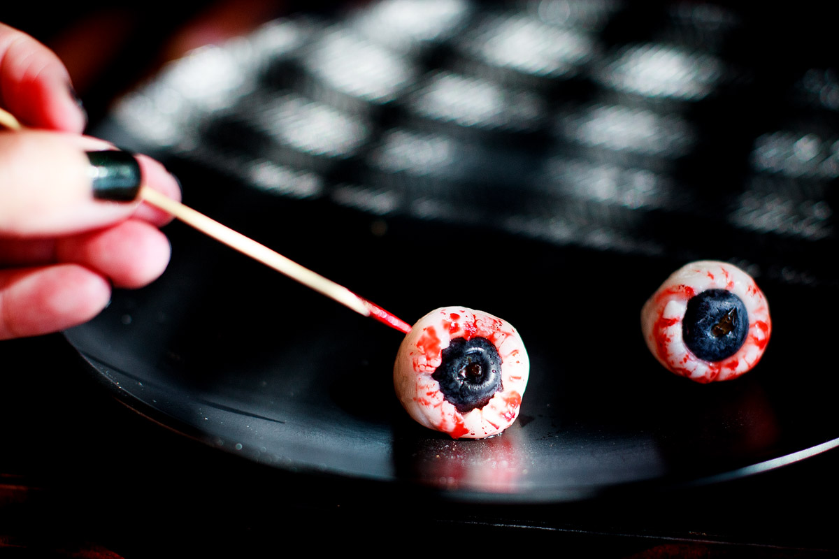 Bloody Eyeball Jello Shots Recipe for Halloween