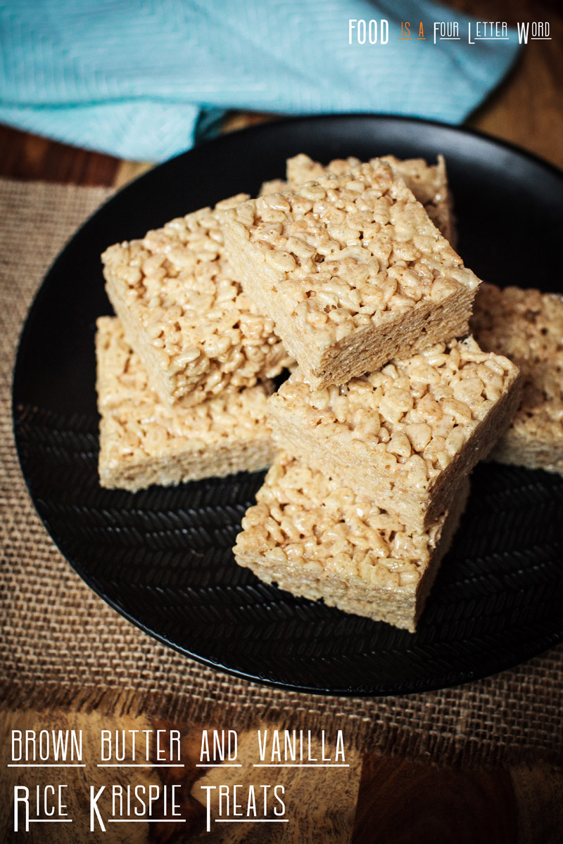 Brown Butter and Vanilla Rice Krispie Treats Recipe