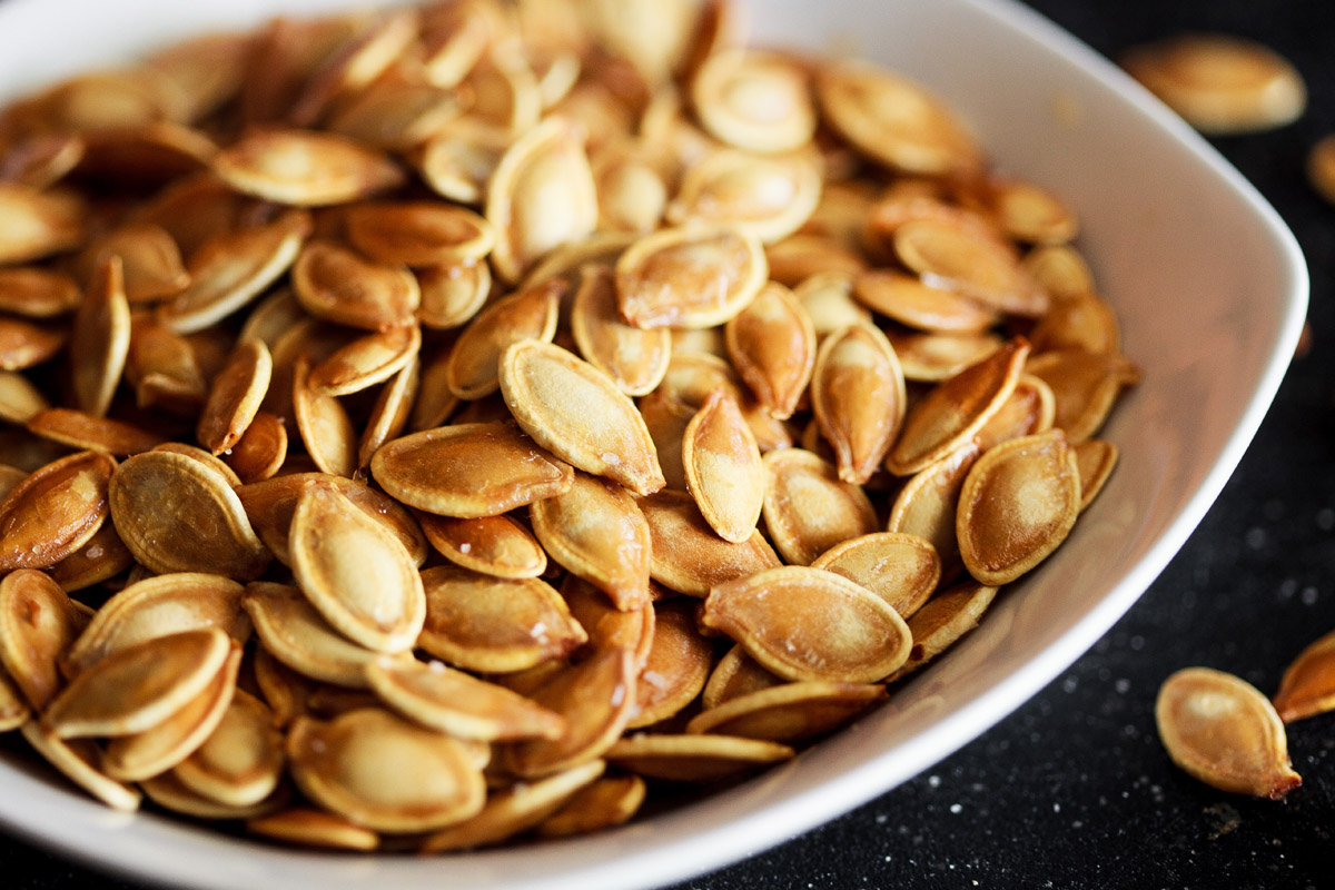 Browned Butter Roasted Pumpkin Seeds Recipe