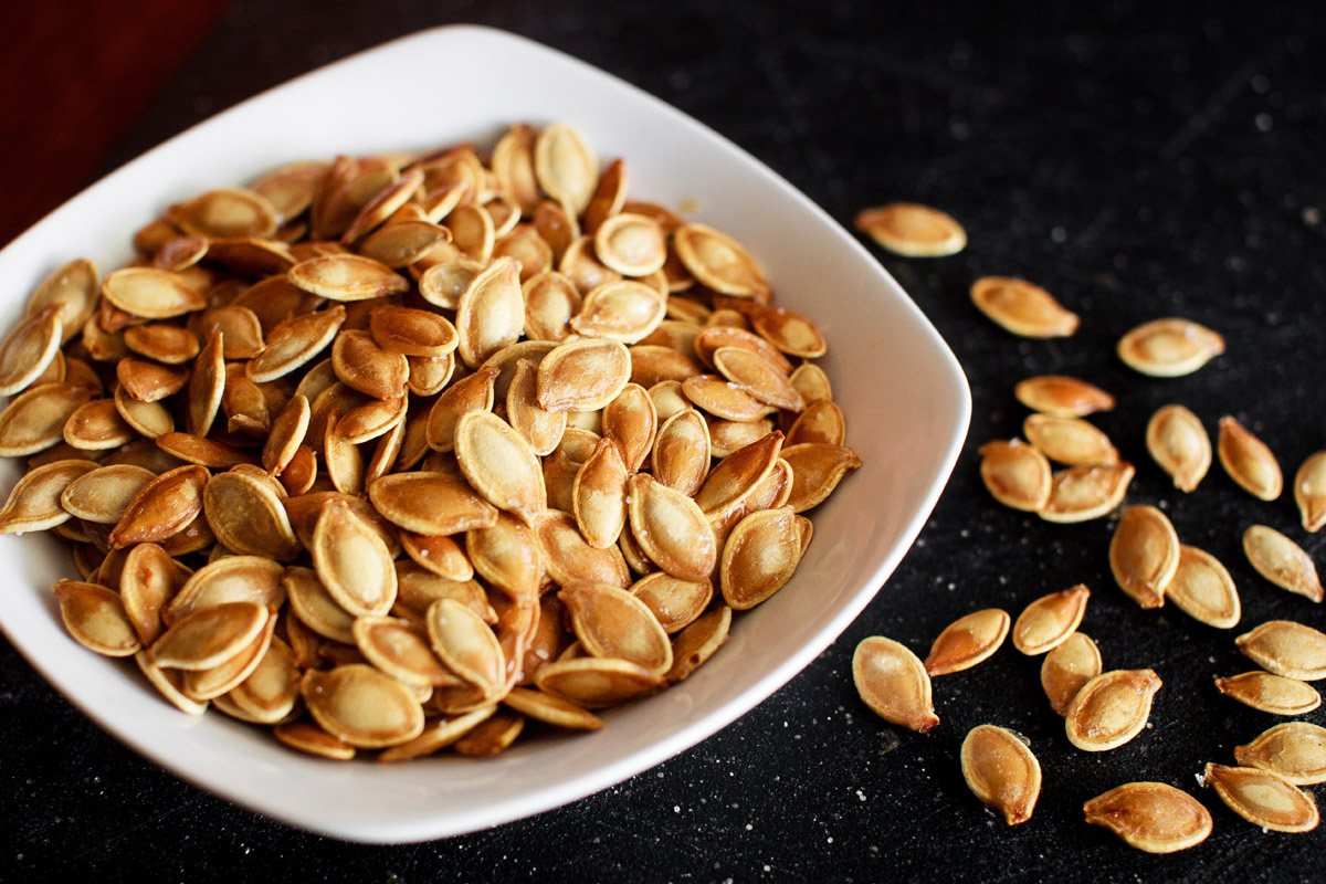 Browned Butter Roasted Pumpkin Seeds Recipe