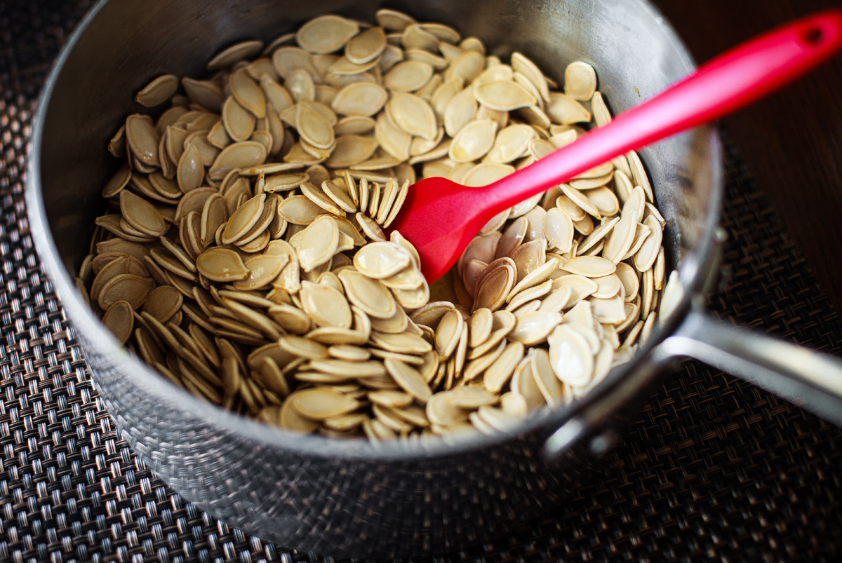 Browned Butter Roasted Pumpkin Seeds Recipe