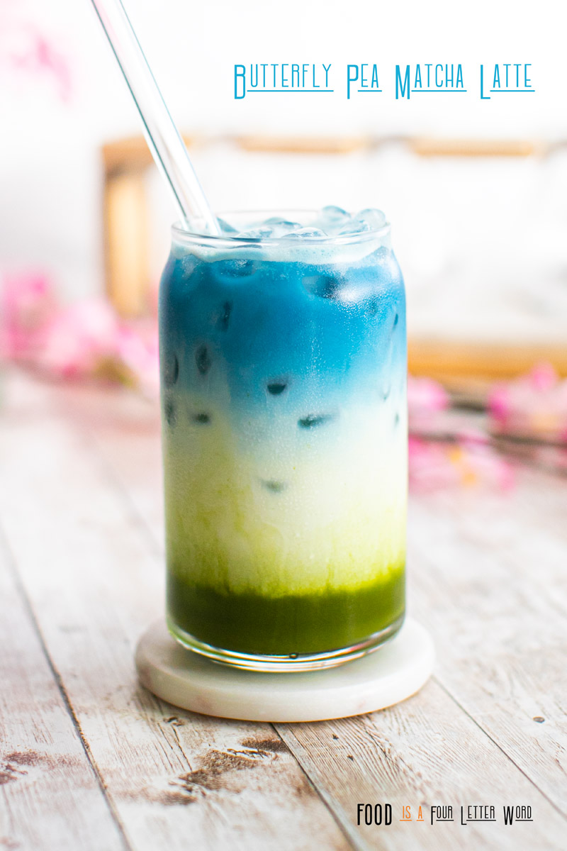 Butterfly Pea Matcha Latte Recipe