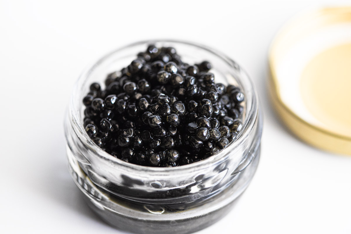 Toast Points with Caviar & Creme Fraiche Recipe 