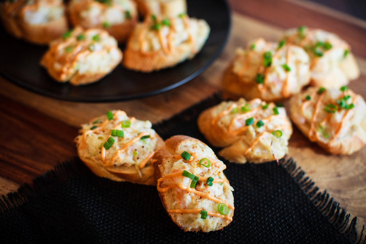 Crab & Shrimp Toast Recipe