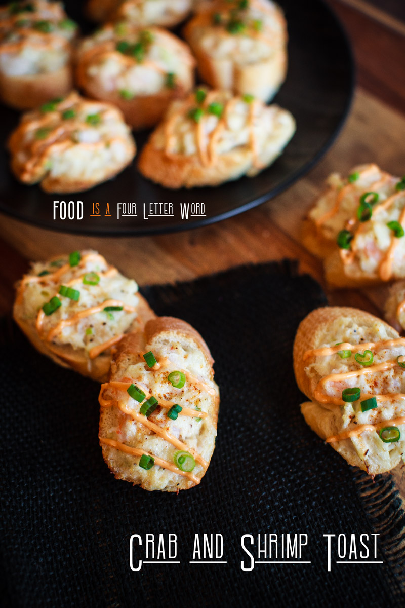 Crab & Shrimp Toast Recipe