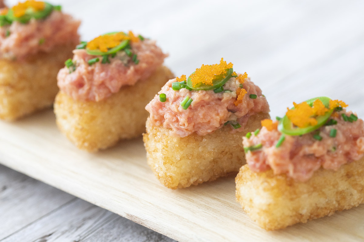 Crispy Rice with Spicy Tuna Recipe - Toro