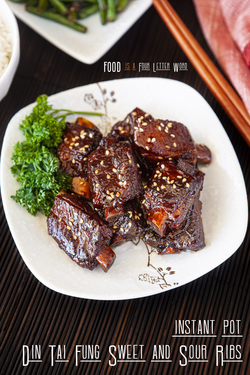 Instant Pot Din Tai Fung Sweet & Sour Pork Baby Back Ribs Recipe
