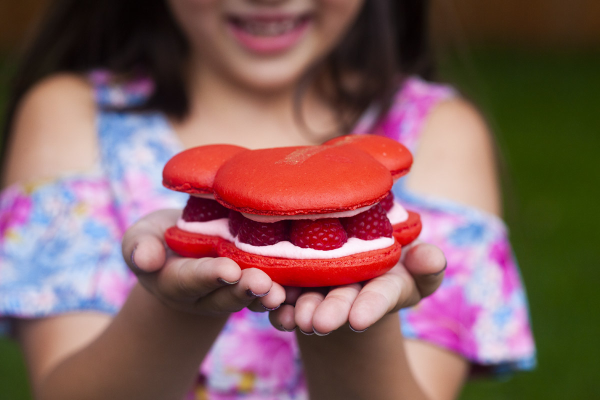 Disneyland’s Raspberry Rose Mickey Macaron Recipe