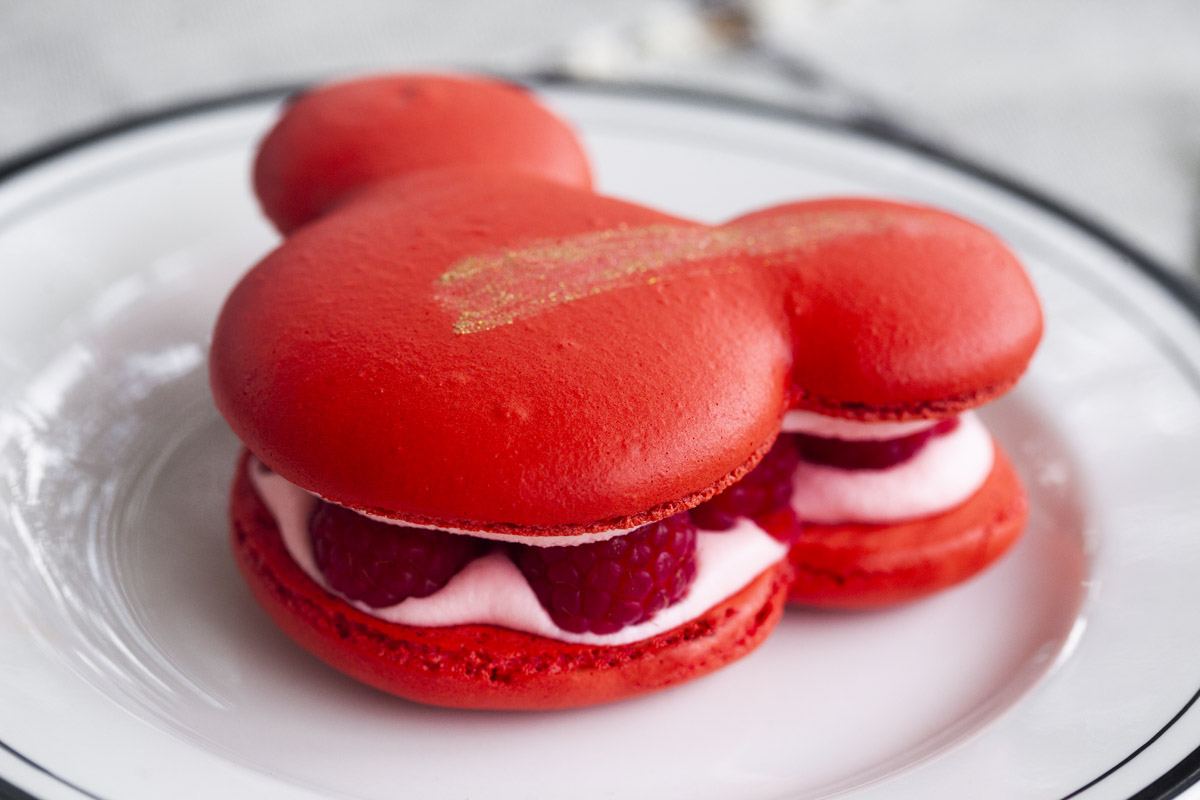 Disneyland’s Raspberry Rose Mickey Macaron Recipe