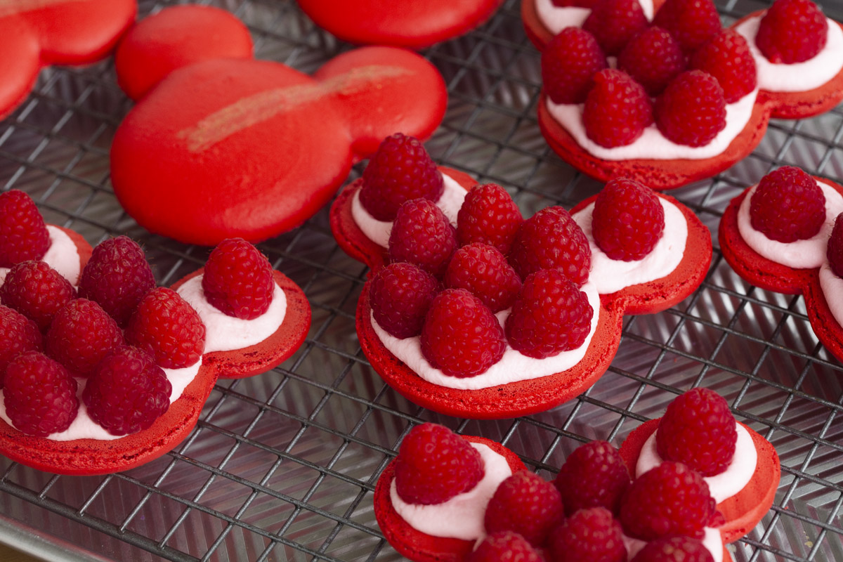 Disneyland’s Raspberry Rose Mickey Macaron Recipe