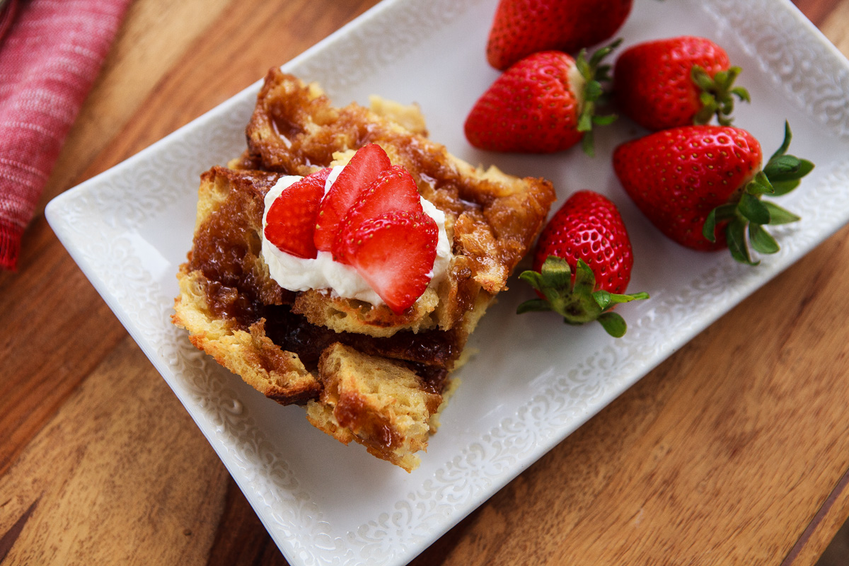 EASY Butterscotch French Toast Casserole Recipe