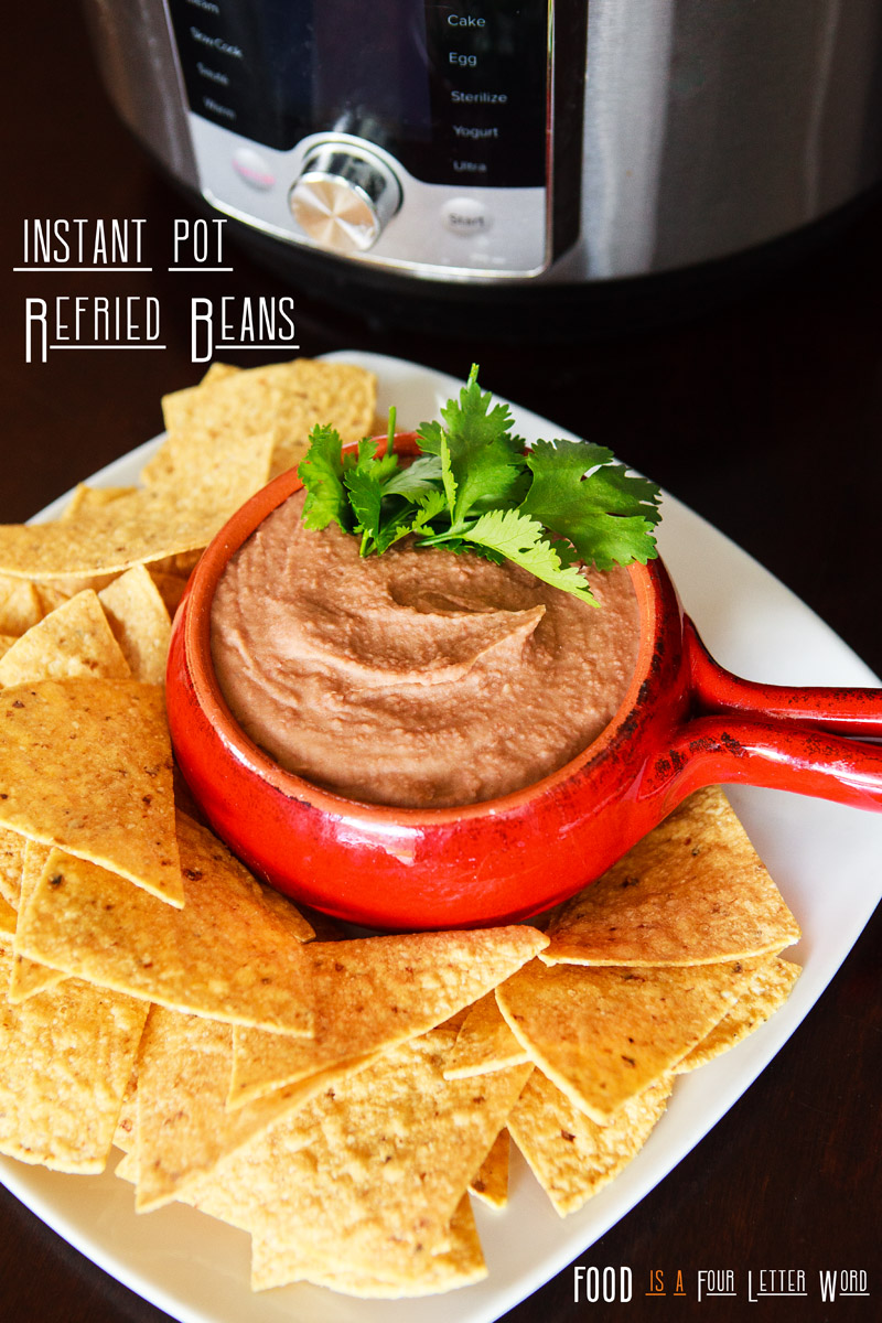 EASY Instant Pot Refried Beans Recipe (No-Soak)