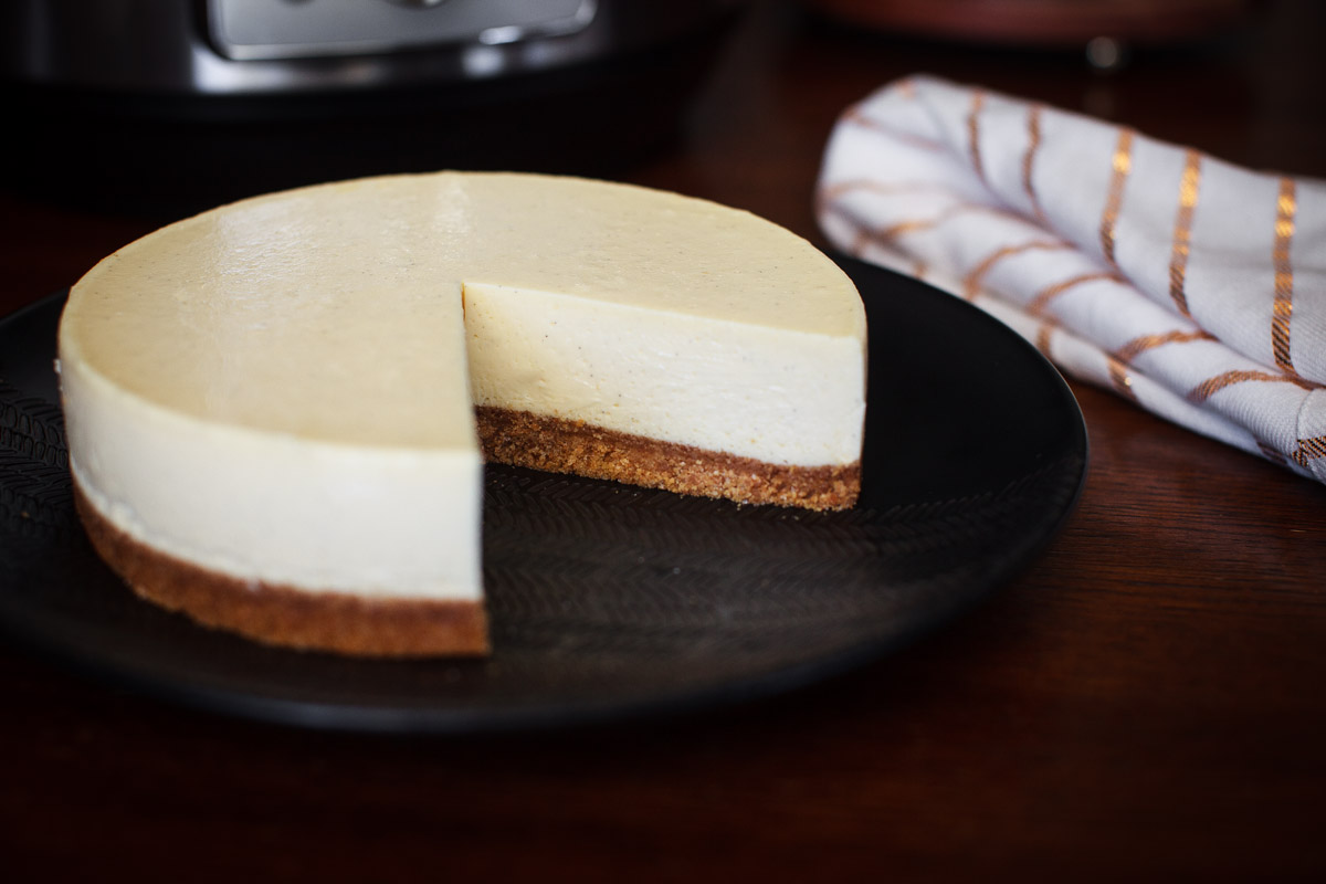 Easy Instant Pot Vanilla Cheesecake Recipe