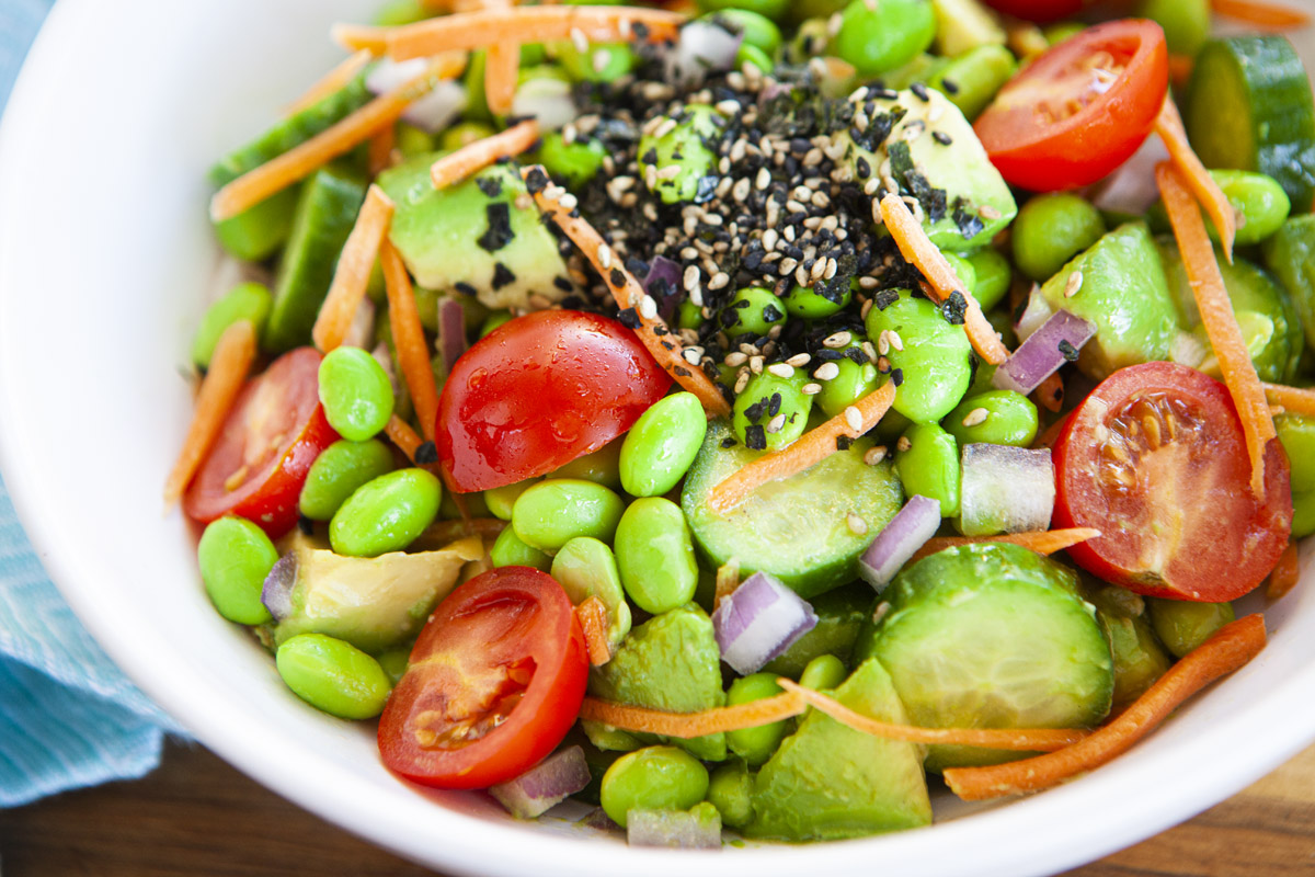 Edamame and Avocado Salad Recipe