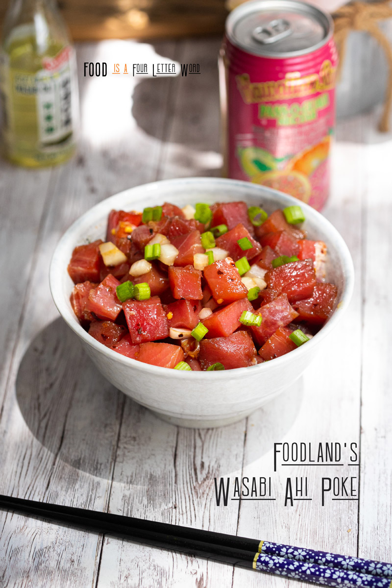 Foodland Wasabi Ahi Poke Recipe