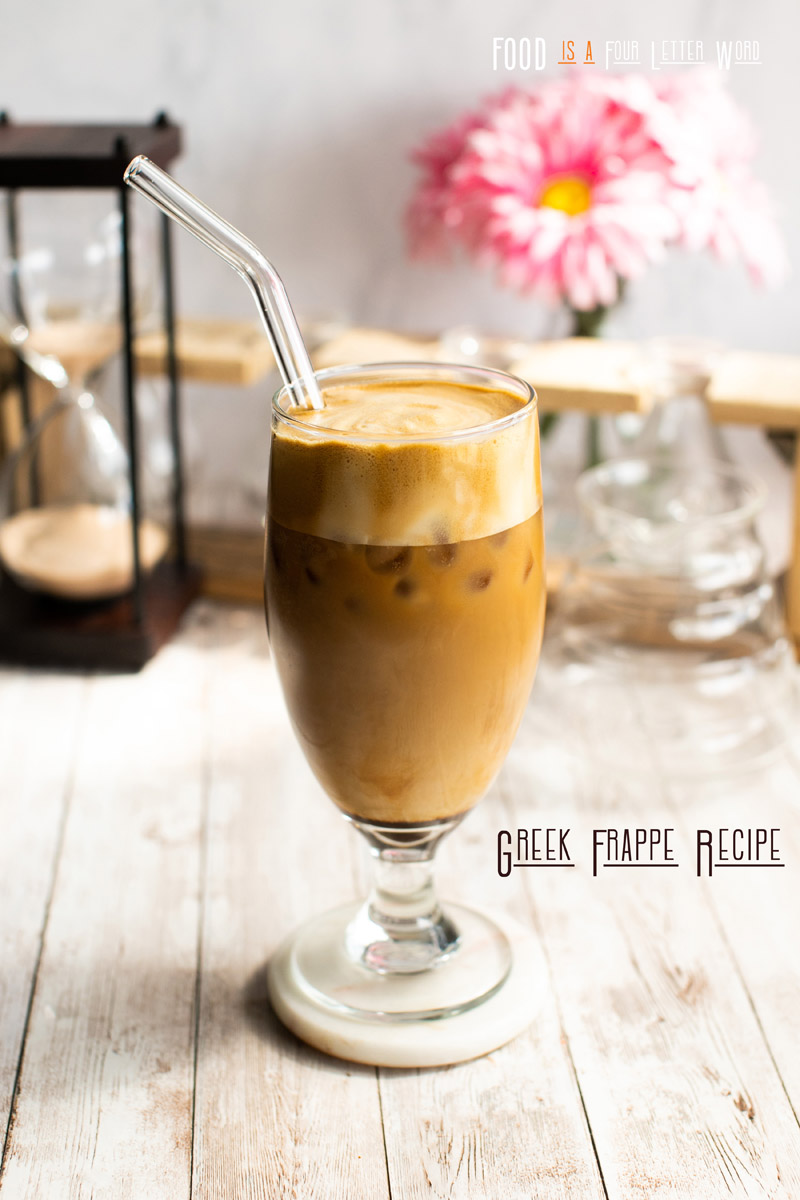 Greek Frappe Recipe (Frothy Iced Coffee)