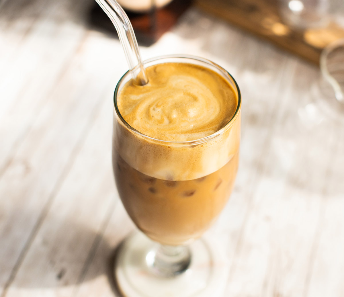 Greek Frappe Recipe (Frothy Iced Coffee)