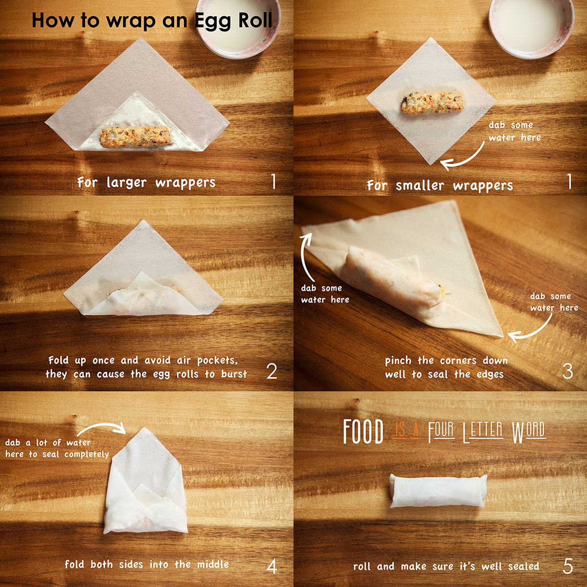 How To Wrap an Egg Roll - Crispy Vietnamese Egg Rolls Recipe - Chả Giò