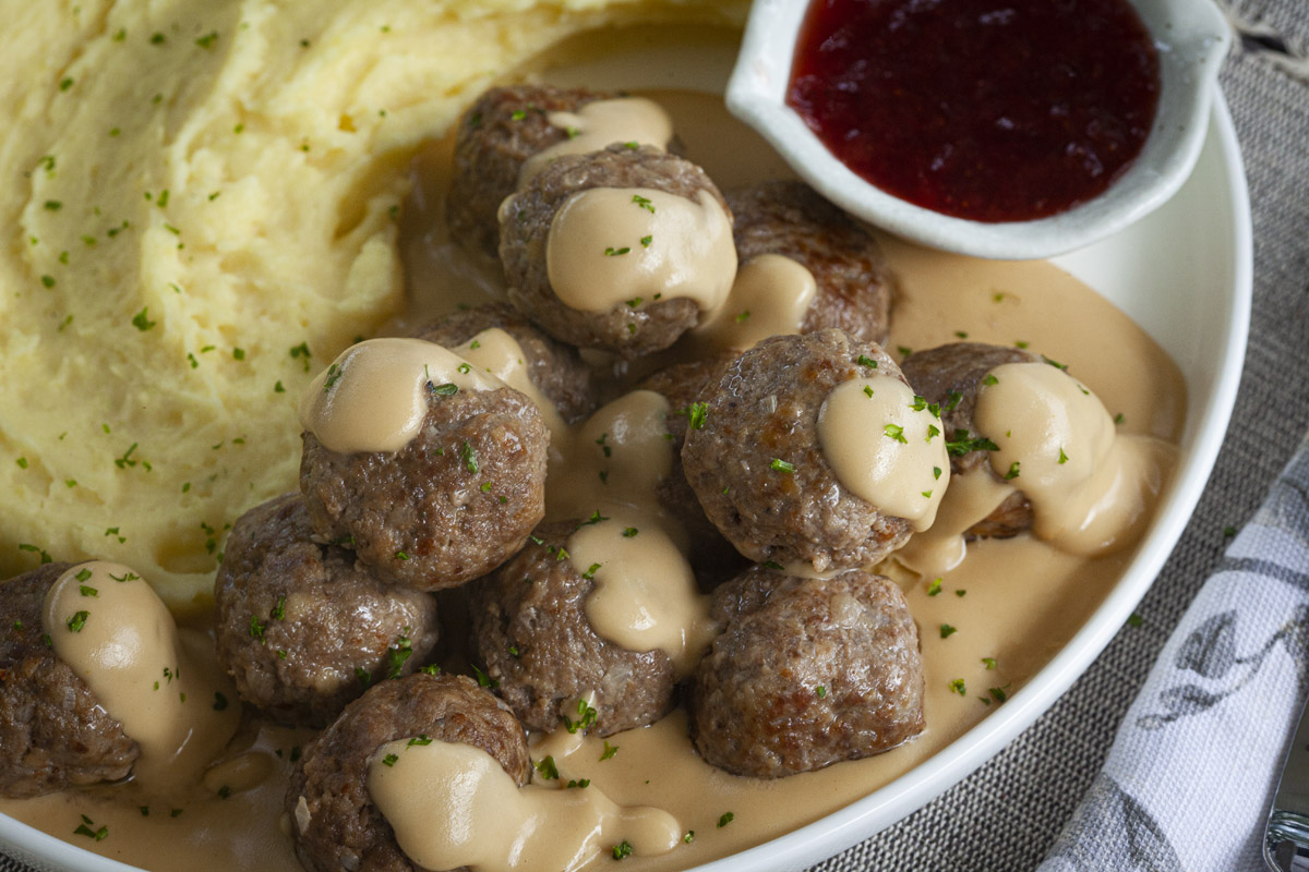 IKEA Swedish Meatballs with Cream Sauce Recipe