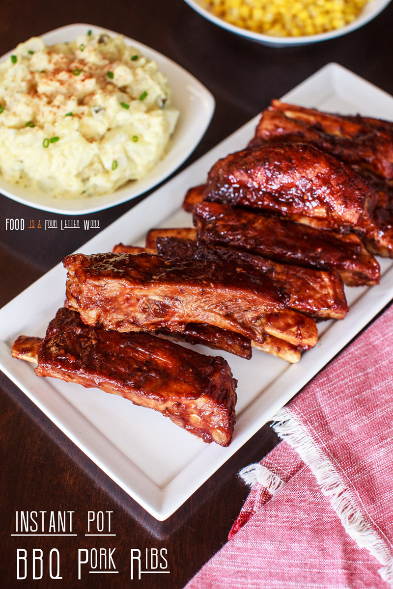 EASY Instant Pot BBQ Pork Ribs Recipe