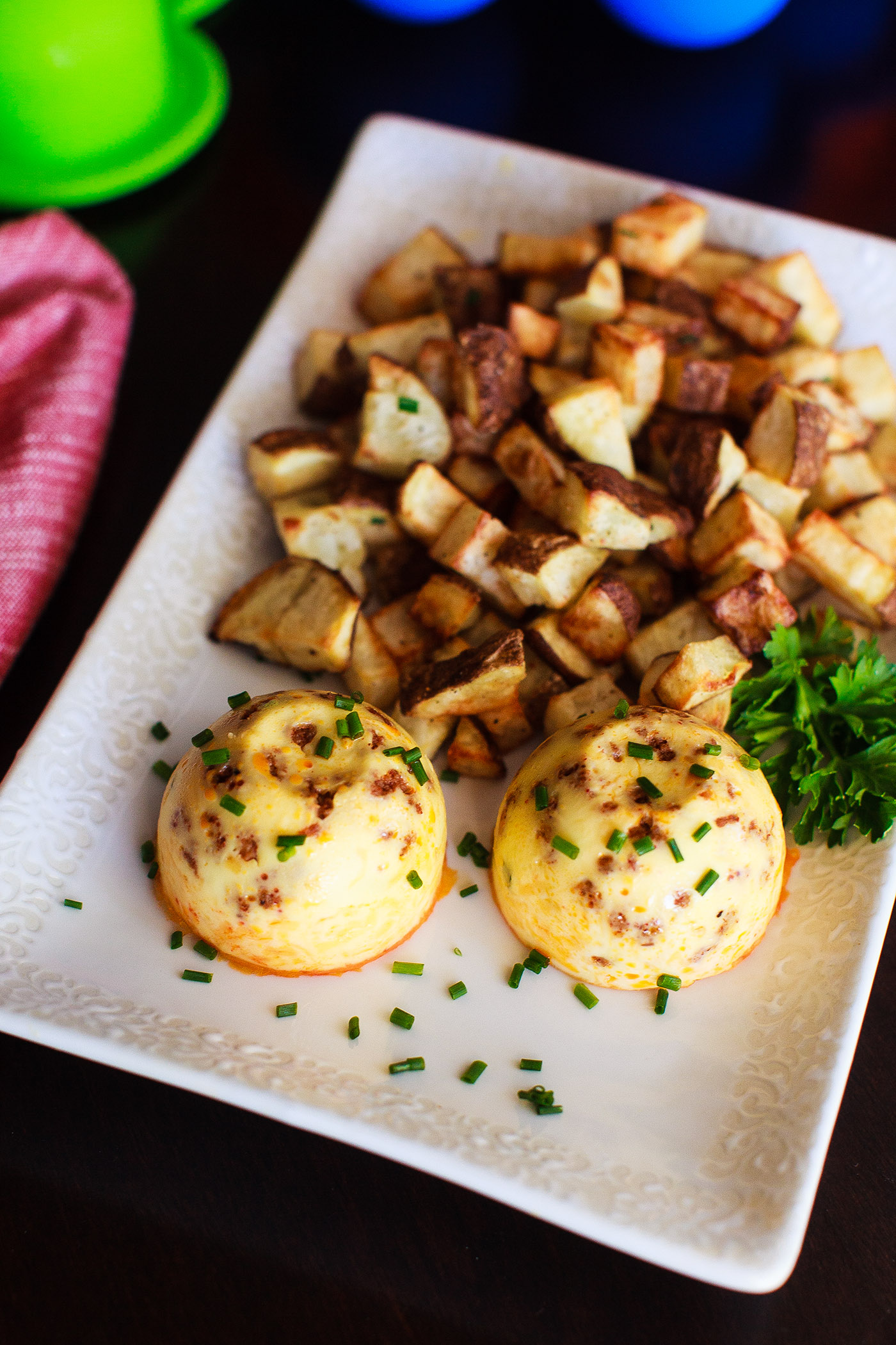 Instant Pot Chorizo and Cheddar Egg Bites Recipe