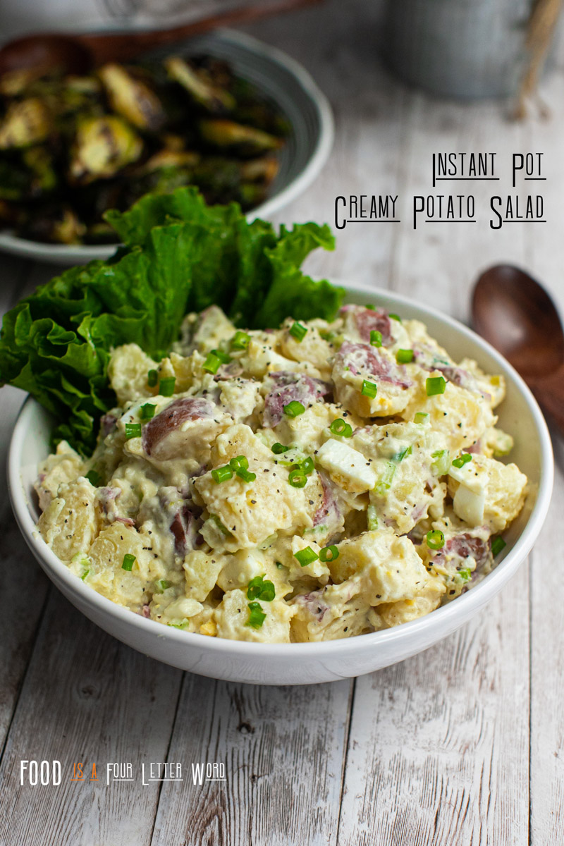 Instant Pot Creamy Potato Salad Recipe