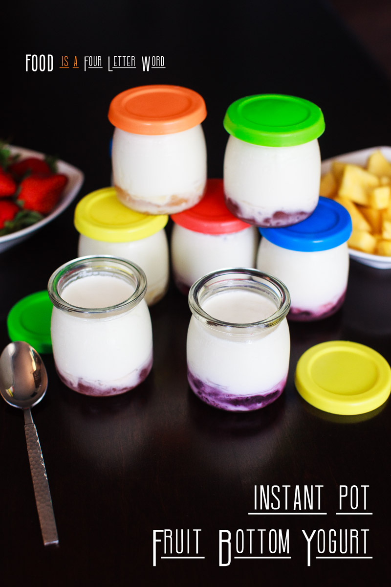 Instant Pot Fruit Bottom Yogurt Recipe