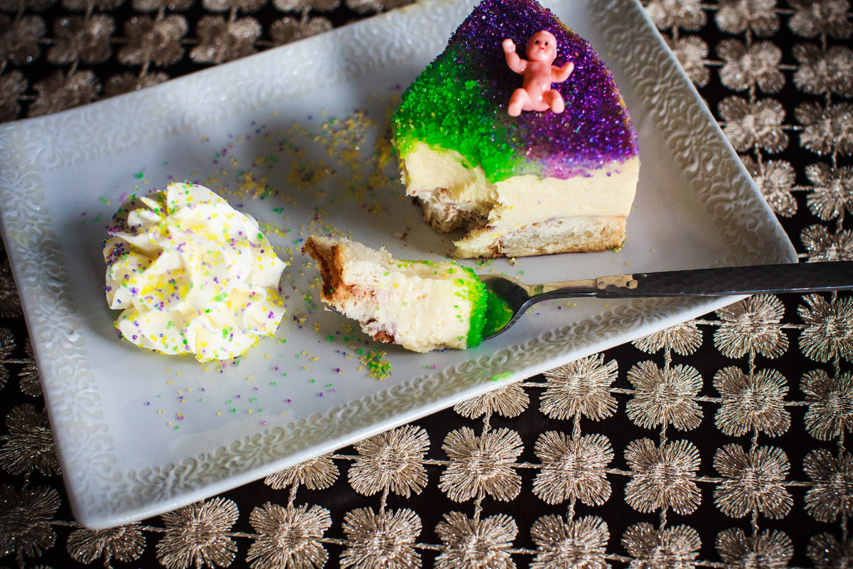 Instant Pot KING Cake Cheesecake Recipe + (Oven Recipe)