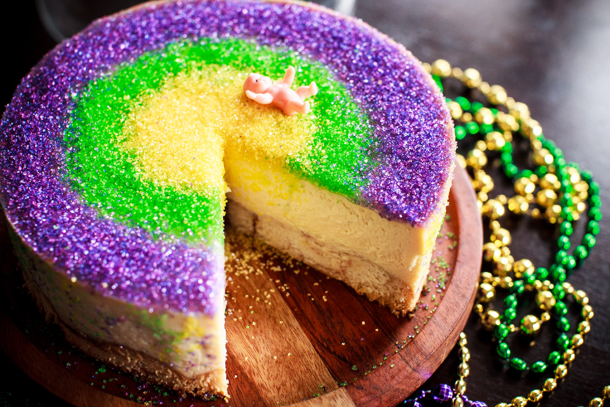 Instant Pot KING Cake Cheesecake Recipe + (Oven Recipe)