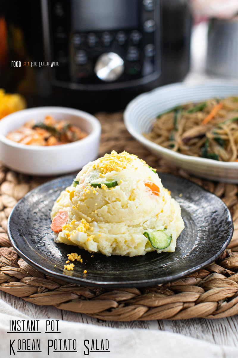 Instant Pot Korean Potato Salad Recipe (Gamja Salad)
