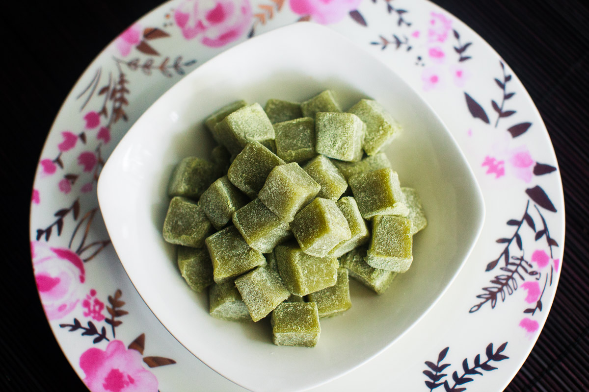 Instant Pot Matcha Mochi Recipe