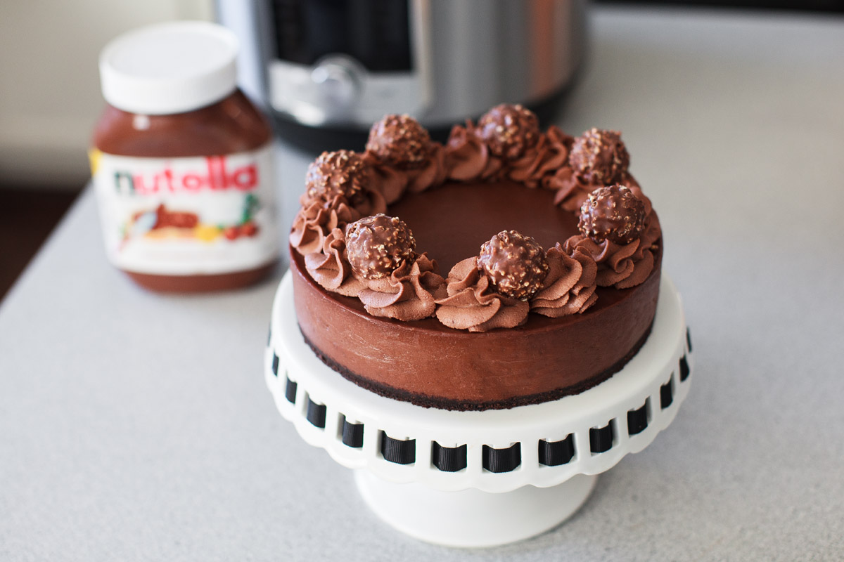 Instant Pot Nutella Cheesecake Recipe