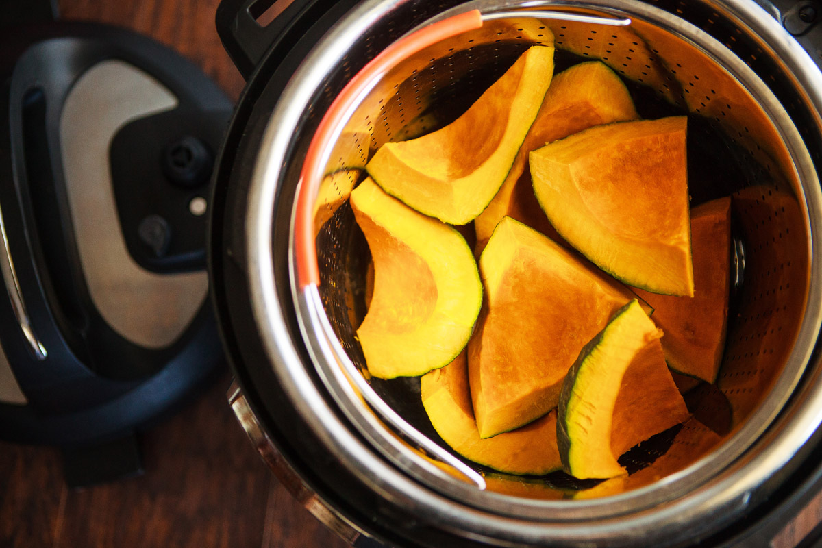 Instant Pot Steamed Kabocha Recipe