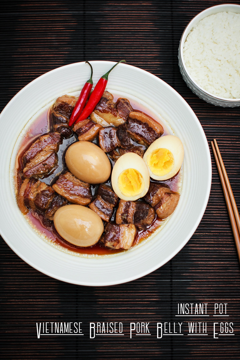 Instant Pot Vietnamese Braised Pork Belly Recipe