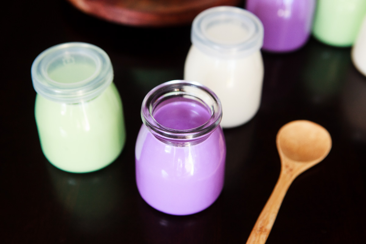 Instant Pot Vietnamese Yogurt Recipe - Pandan, Ube & Original Flavors