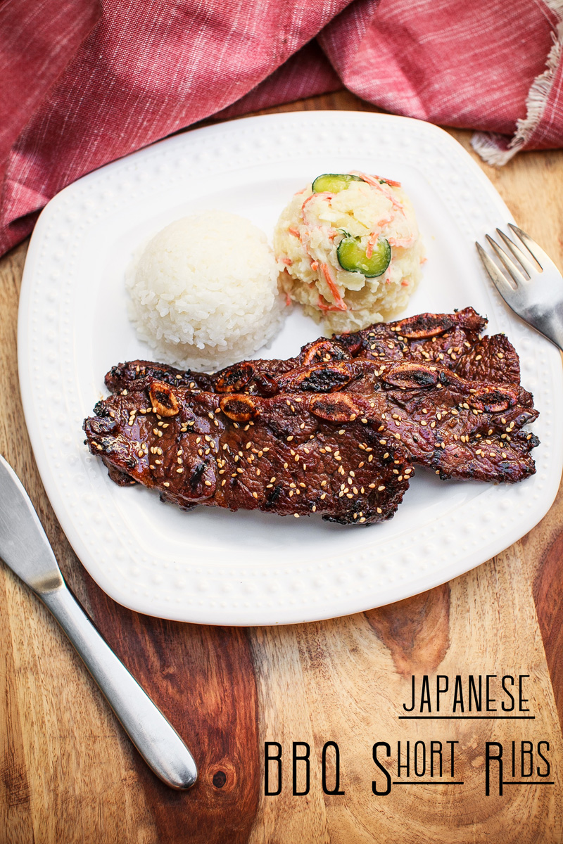 Japanese BBQ Short Ribs Recipe - Japanese Calbi