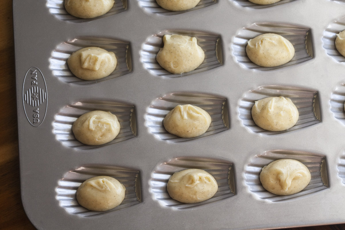 How to make Madeleines with Trader Joe’s Vanilla Cake Mix