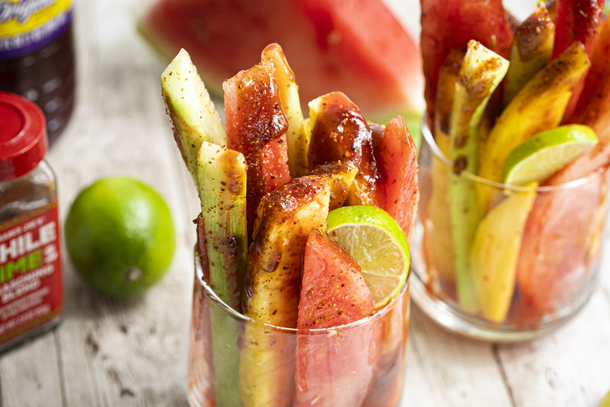 Mexican Fruit Cups Recipe (vasos de fruta)