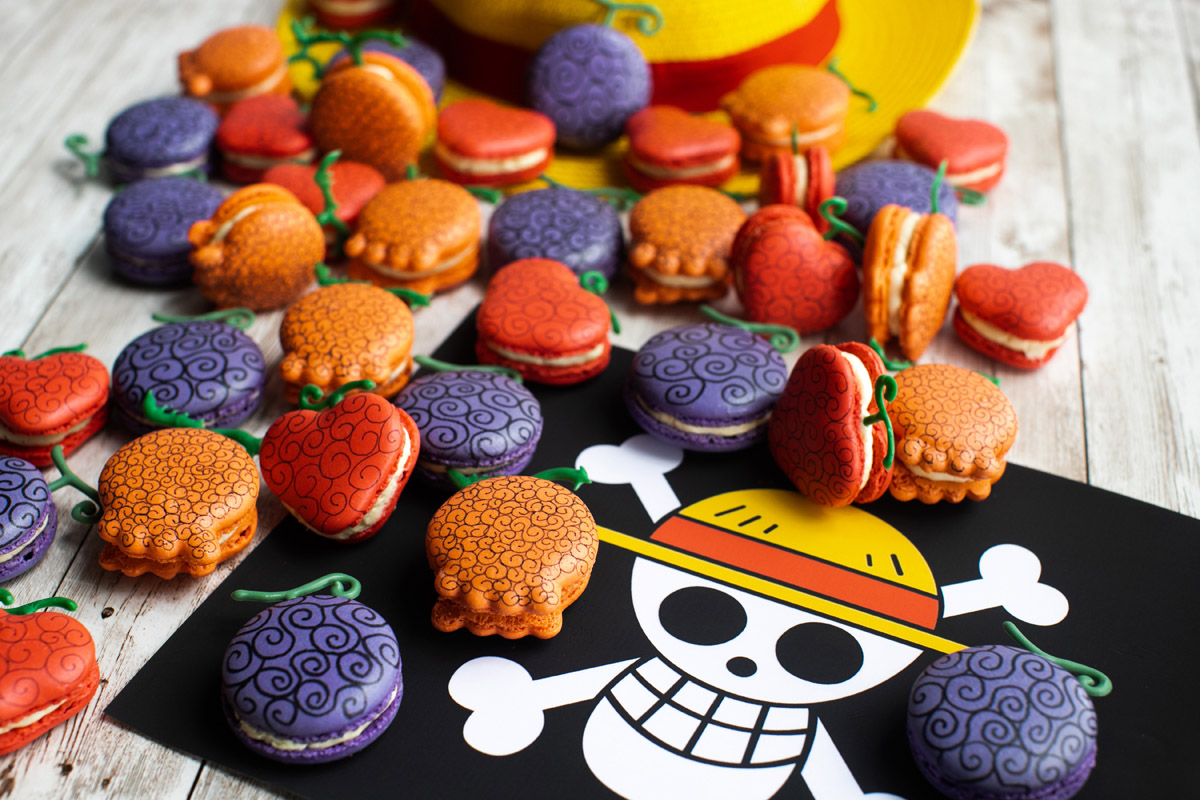 ONE PIECE Devil Fruit Macarons Recipe