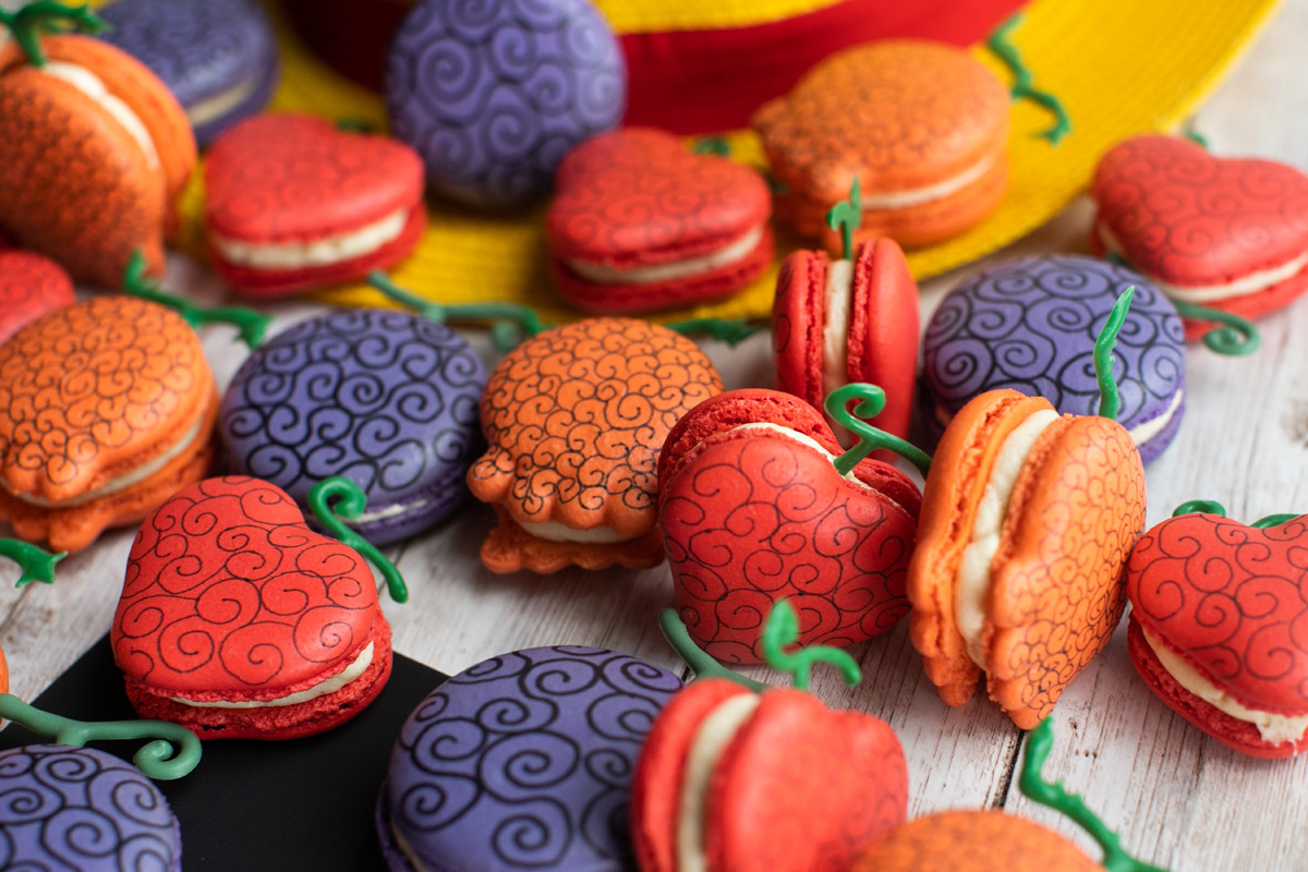 ONE PIECE Devil Fruit Macarons Recipe