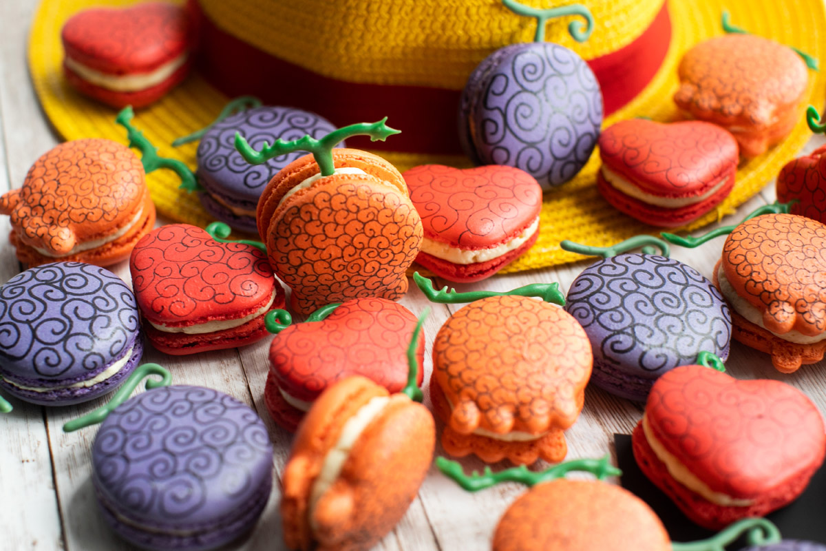 ONE PIECE Devil Fruit Macarons Recipe