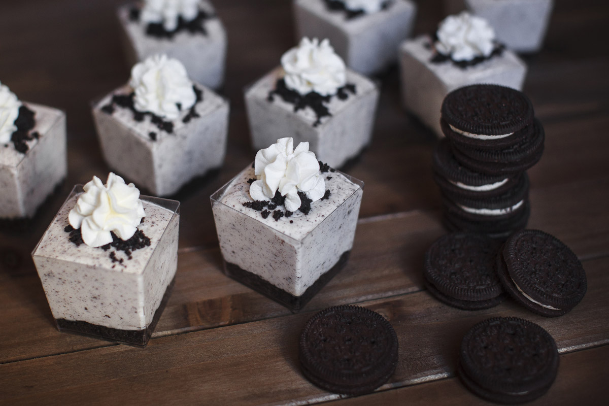 Cookies and Cream Cheesecake Cups