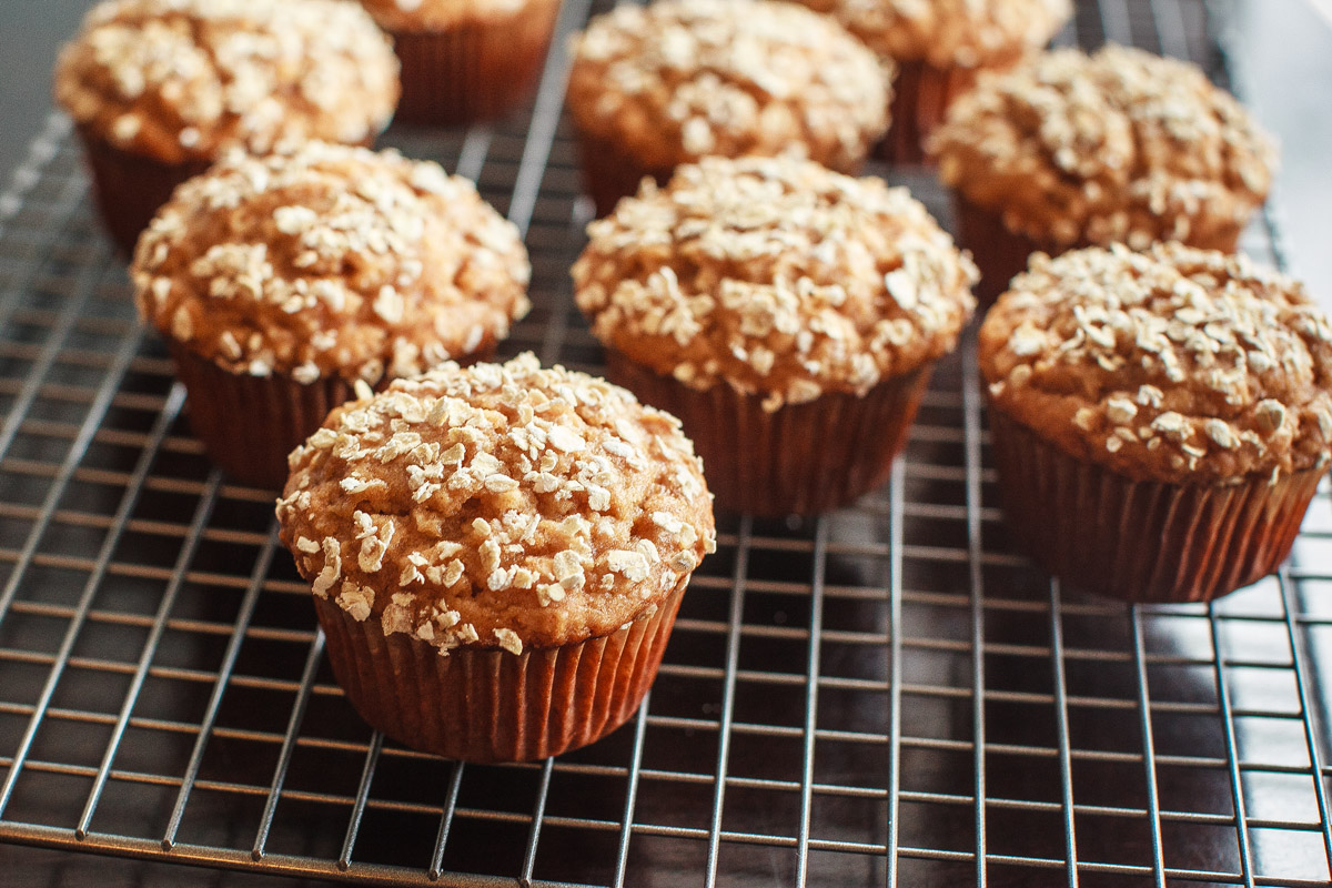 Peanut Butter Oatmeal Muffins Recipe